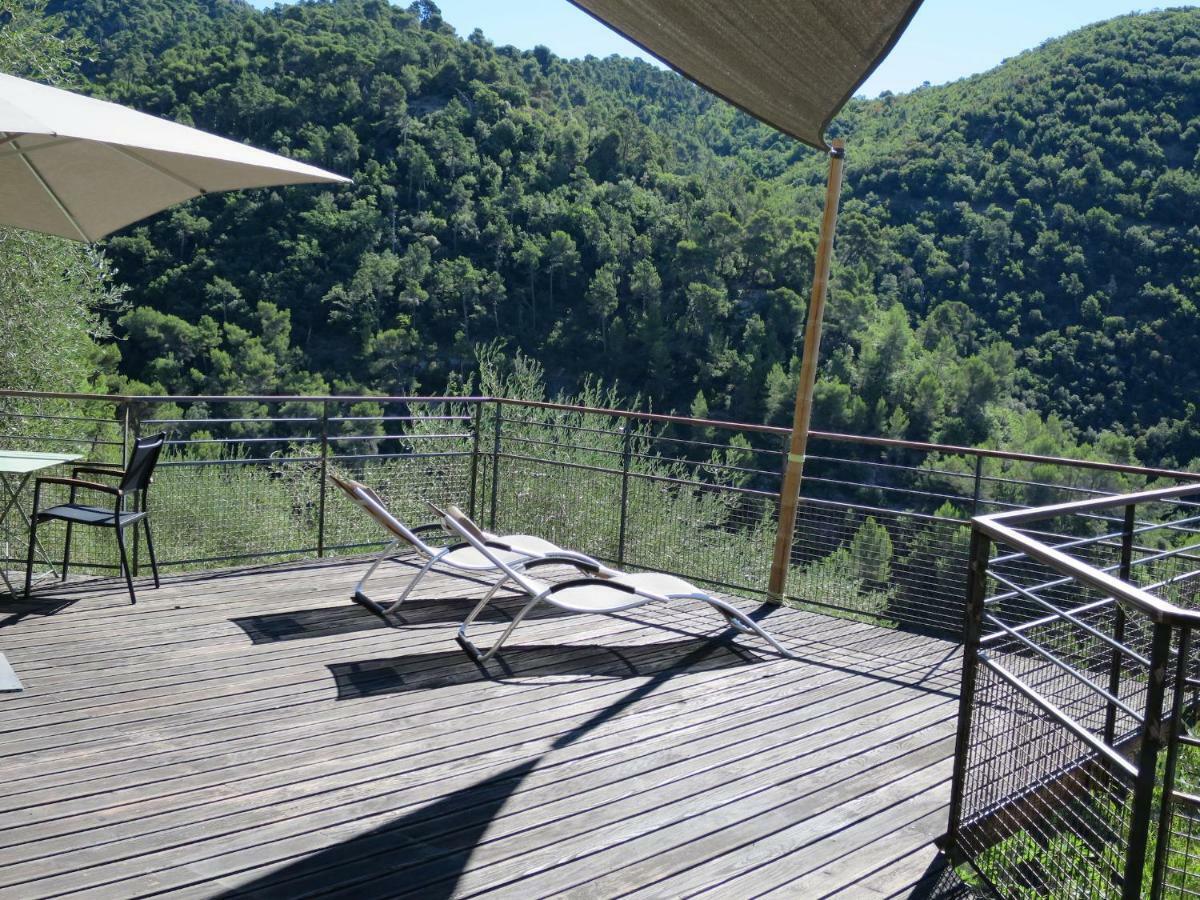 Les Figaires Villa L'Escarene Екстериор снимка